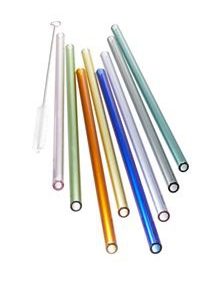 Gefu Straw Gekleurd S/8